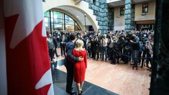 Photo number 4 from the photo gallery Prime Minister Justin Trudeau meets with Mayor Bonnie Crombie in Mississauga, Ontario