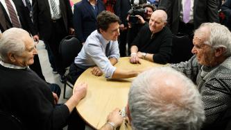 Photo number 6 from the photo gallery Prime Minister Justin Trudeau drops by the Father Ermanno Bulfon Community Centre in Vaughan, Ontario