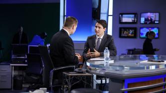 Photo numéro 1 de la galerie de photos Le premier ministre Justin Trudeau donne une entrevue à CTV Windsor