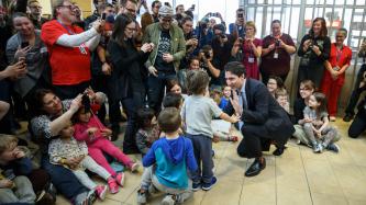 Photo number 4 from the photo gallery Prime Minister Justin Trudeau and MP Darren Fisher visit the Nova Scotia Community College's Waterfront Campus in Dartmouth