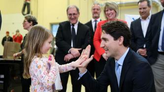 Photo number 10 from the photo gallery Prime Minister Justin Trudeau and MP Darren Fisher visit the Nova Scotia Community College's Waterfront Campus in Dartmouth