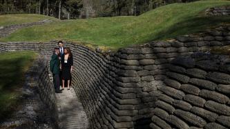 Photo number 7 from the photo gallery Prime Minister Justin Trudeau and Sophie Grégoire Trudeau visit the Vimy Visitor Education Centre in France