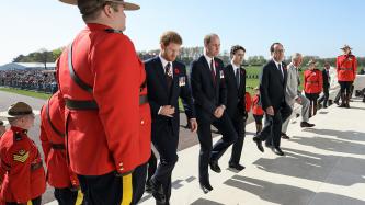 Photo number 12 from the photo gallery Prime Minister Justin Trudeau attends the commemorative ceremony marking the 100<sup>th</sup> anniversary of the Battle of Vimy Ridge in France