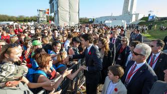 Photo number 23 from the photo gallery Prime Minister Justin Trudeau attends the commemorative ceremony marking the 100<sup>th</sup> anniversary of the Battle of Vimy Ridge in France