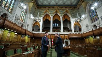 Photo number 1 from the photo gallery Prime Minister Justin Trudeau meets with the Prime Minister of Italy, Paolo Gentiloni, in Ottawa