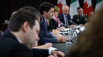 Photo number 10 from the photo gallery Prime Minister Justin Trudeau meets with the Prime Minister of Italy, Paolo Gentiloni, in Ottawa