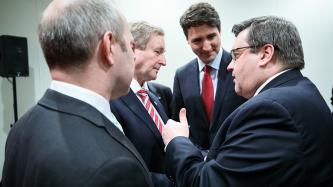 Photo number 2 from the photo gallery Prime Minister Justin Trudeau attends the Chamber of Commerce of Metropolitan Montreal