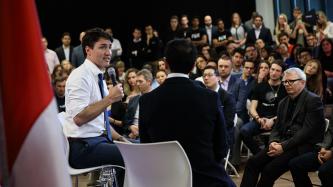 Photo number 5 from the photo gallery Prime Minister Trudeau attends a townhall and visits the OneEleven offices in Toronto