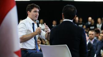 Photo number 8 from the photo gallery Prime Minister Trudeau attends a townhall and visits the OneEleven offices in Toronto