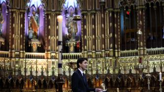 Photo number 7 from the photo gallery Prime Minister Justin Trudeau and Sophie Grégoire Trudeau attend a mass celebrating Montréal’s 375<sup>th</sup> anniversary
