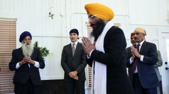 Photo number 7 from the photo gallery Prime Minister Justin Trudeau visits the Gur Sikh Temple in Abbotsford, British Columbia