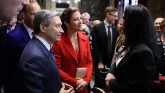 Photo number 5 from the photo gallery Prime Minister Justin Trudeau addresses the Chamber of Deputies at the Chigi Palace in Rome