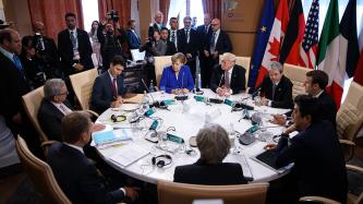Photo numéro 1 de la galerie de photos Le premier ministre Trudeau participe au Sommet du G7, à Taormine, en Italie