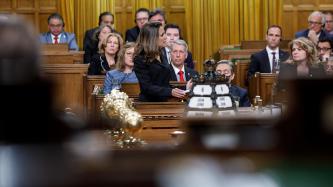 Photo number 2 from the photo gallery Minister Chrystia Freeland outlines Canada's foreign policy objectives during a speech in the House of Commons
