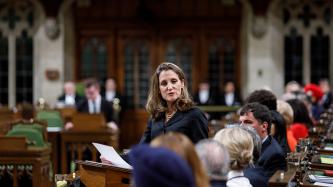 Photo number 4 from the photo gallery Minister Chrystia Freeland outlines Canada's foreign policy objectives during a speech in the House of Commons