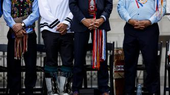 Photo number 8 from the photo gallery Prime Minister Justin Trudeau participates in an announcement about 100 Wellington St. and the renaming of National Aboriginal Day in Ottawa
