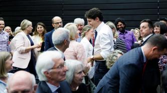 Photo number 4 from the photo gallery Prime Minister Justin Trudeau takes part in a town hall in Toronto