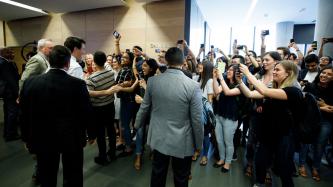 Photo number 5 from the photo gallery Prime Minister Justin Trudeau takes part in a town hall in Toronto