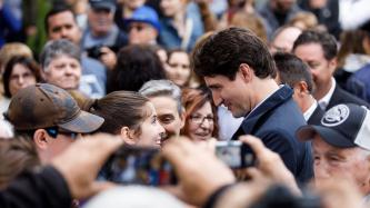 Photo number 2 from the photo gallery Prime Minister Justin Trudeau and Minister François-Philippe Champagne take part in Saint-Jean celebrations in Sainte-Anne-de-la-Pérade and Saint-Louis-de-France, Quebec
