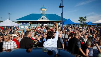 Photo number 3 from the photo gallery Prime Minister Justin Trudeau, MP Karen Ludwig, and MP Matt DeCourcey attend a Canada Day kick-off event in Grand Bay-Westfield, New Brunswick
