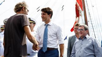 Photo number 3 from the photo gallery Prime Minister Justin Trudeau, Sophie Grégoire Trudeau, and their children attend Rendez-Vous 2017 in Québec City