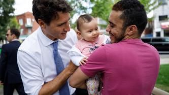 Photo numéro 1 de la galerie de photos Le premier ministre Trudeau rencontre des électeurs de la circonscription de Papineau à Montréal