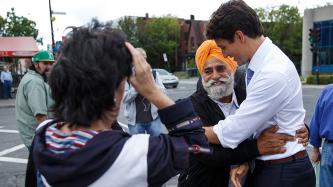 Photo numéro 3 de la galerie de photos Le premier ministre Trudeau rencontre des électeurs de la circonscription de Papineau à Montréal