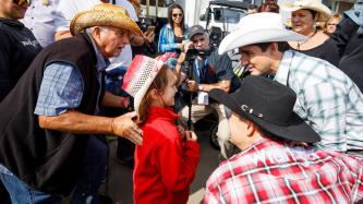 Photo number 2 from the photo gallery Prime Minister Justin Trudeau and Minister François-Philippe Champagne attend the Festival Western de St-Tite, Quebec