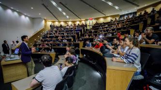 Photo number 2 from the photo gallery Prime Minister Justin Trudeau addresses the Hack the North Conference in Waterloo, Ontario