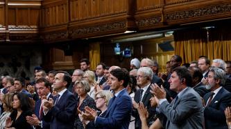 Photo number 2 from the photo gallery Prime Minister Justin Trudeau delivers a tribute to former MP Arnold Chan in the House of Commons