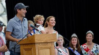 Photo number 8 from the photo gallery Prime Minister Justin Trudeau, Sophie Grégoire Trudeau and their children attend the International Plowing Match in Walton, Ontario