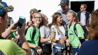 Photo number 9 from the photo gallery Prime Minister Justin Trudeau, Sophie Grégoire Trudeau and their children attend the International Plowing Match in Walton, Ontario