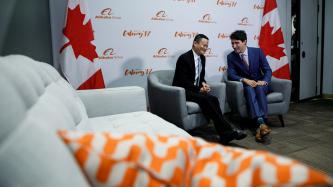 Photo number 1 from the photo gallery Prime Minister Justin Trudeau meets with Alibaba’s executive chairman Jack Ma in Toronto
