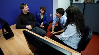 Photo number 4 from the photo gallery Prime Minister Justin Trudeau and Minister Karina Gould visit YMCA Employment Services Burlington in Burlington, Ontario