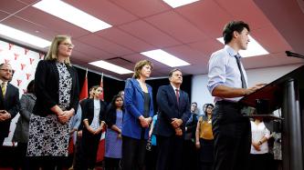 Photo number 7 from the photo gallery Prime Minister Justin Trudeau and Minister Karina Gould visit YMCA Employment Services Burlington in Burlington, Ontario