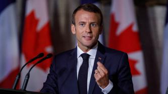 Photo numéro 6 de la galerie de photos Le premier ministre Justin Trudeau accueille le président de la France, Emmanuel Macron, au Parlement à Ottawa