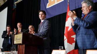 Photo number 1 from the photo gallery Prime Minister Justin Trudeau addresses LiUNA members in Ottawa