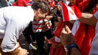 Photo number 1 from the photo gallery Prime Minister Justin Trudeau celebrates Canada Day in Regina, Saskatchewan