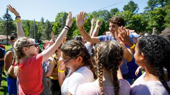 Photo number 3 from the photo gallery Prime Minister Justin Trudeau visits Tim Horton’s Memorial Camp in Parry Sound, Ontario