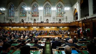 PM Rutte addresses Parliament in the House of Commons