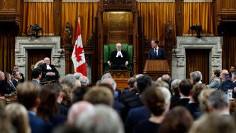 PM Rutte addresses Parliament in the House of Commons