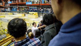 PM Trudeau greets the crowd