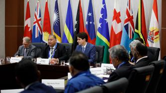 PM Trudeau meets with Pacific Island leaders