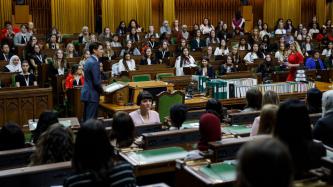 PM Trudeau speaks in the House of Commons