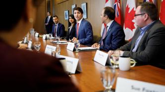 PM Trudeau and Minister Chagger meet with Region of Waterloo mayors