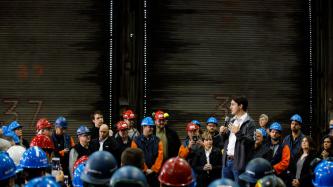 PM Trudeau addresses Algoma employees 