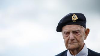 A Canadian veteran in sorrow