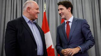 PM Trudeau meets with Mayor of Markham, Frank Scarpitti