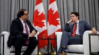 PM Trudeau meets with Mayor of Calgary, Naheed Nenshi 