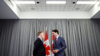 PM Trudeau meets with Mayor of Laval, Marc Demers